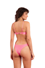 Load image into Gallery viewer, Model Back: Rio De Sol Set Set Shimmer-Confetti Bandeau-Joy Essential
