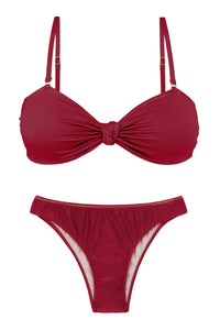 Product Front: Rio De Sol Set Set Shimmer-Divino Bandeau-Joy Essential