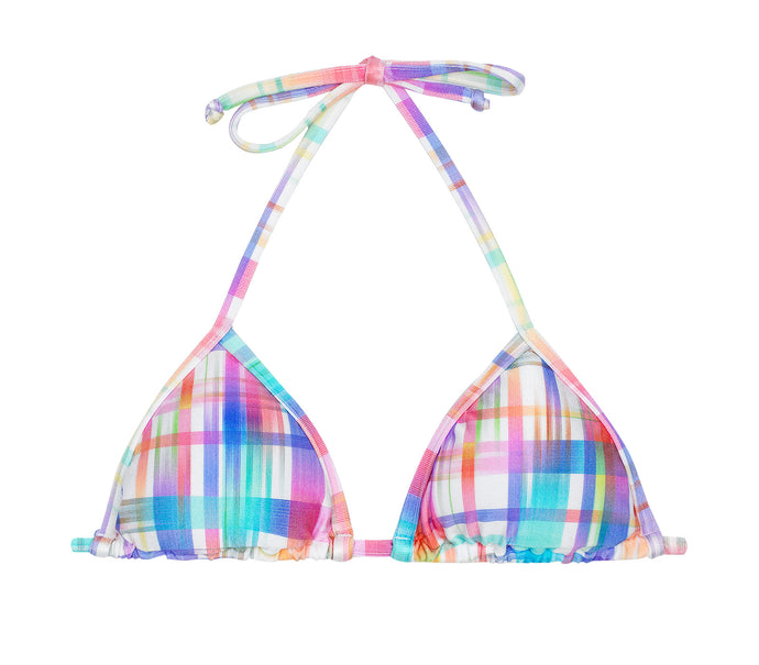 Product Front: Rio De Sol Top Soutien Plaid Micro