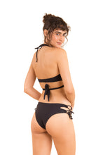 Load image into Gallery viewer, Model Back: Rio De Sol Top Top Dots-Black Kate
