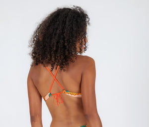 Image 07: Rio De Sol Top Top El-Arco Bralette-Orange