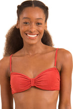 Load image into Gallery viewer, Gallery: Rio De Sol Top Top Malibu-Chili Bandeau-Duo
