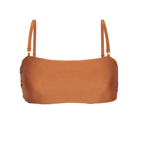 Product Front: Rio De Sol Top Top Nocciola Bandeau-Reto