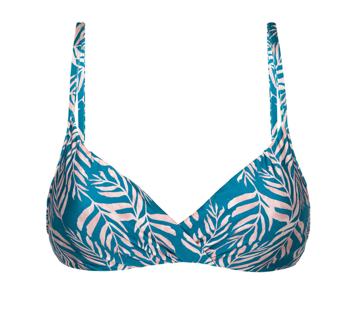 Product Front: Rio De Sol Top Top Palms-Blue Balconet-Inv