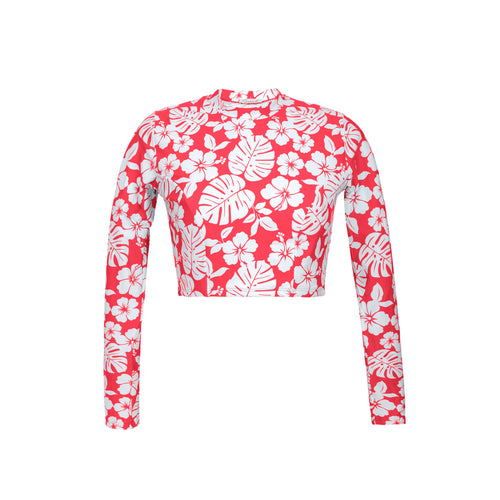 Product Front: Rio De Sol Top Top Pua-Hibiscus Reef
