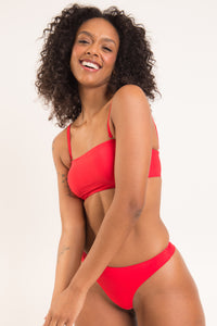 Image 12: Rio De Sol Top Top Rouge Bandeau-Reto
