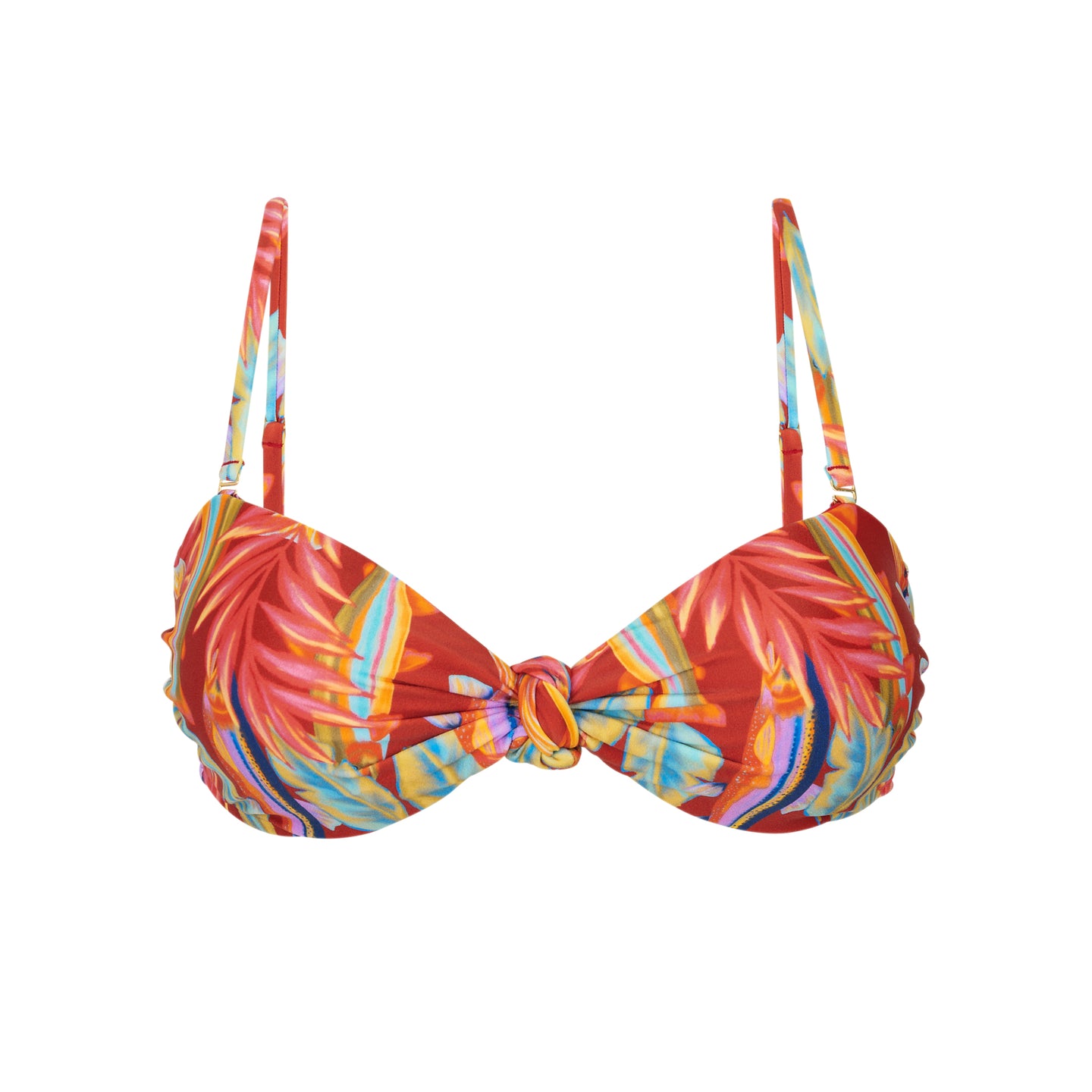 Product Front: Rio De Sol Top Top Sea-Bloom Bandeau-Joy