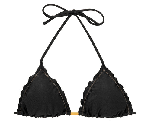 Product Front: Rio De Sol Top Top Shimmer-Black Frufru