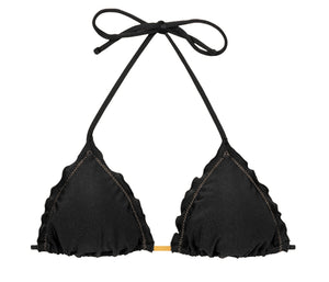 Product Front: Rio De Sol Top Top Shimmer-Black Frufru