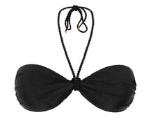 Load image into Gallery viewer, Product Front: Rio De Sol Top Top Shimmer-Black Twist
