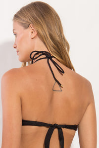 Image 07: Rio De Sol Top Top Shimmer-Black Twist