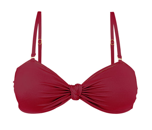 Product Front: Rio De Sol Top Top Shimmer-Divino Bandeau-Joy