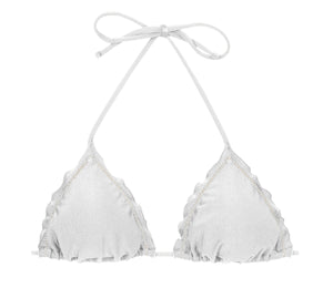 Product Front: Rio De Sol Top Top Shimmer-White Frufru