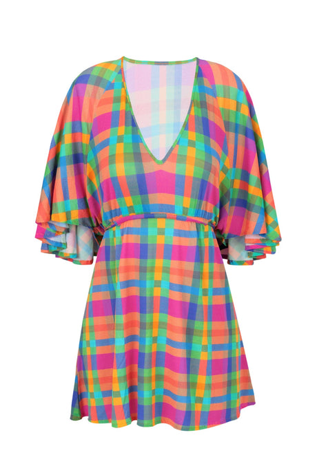 Product Front: Rio De Sol Beach Dresses Tulip-Garden Mini Dress