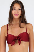 Load image into Gallery viewer, Top Shimmer-Divino Bandeau-Knot
