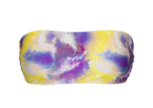 Load image into Gallery viewer, Top Tiedye-Purple Bandeau-Reto
